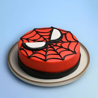 Iconic SpiderMan Cake