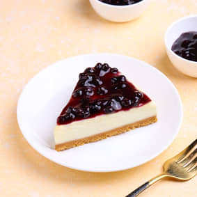 Blueberry Cheesecake Slice
