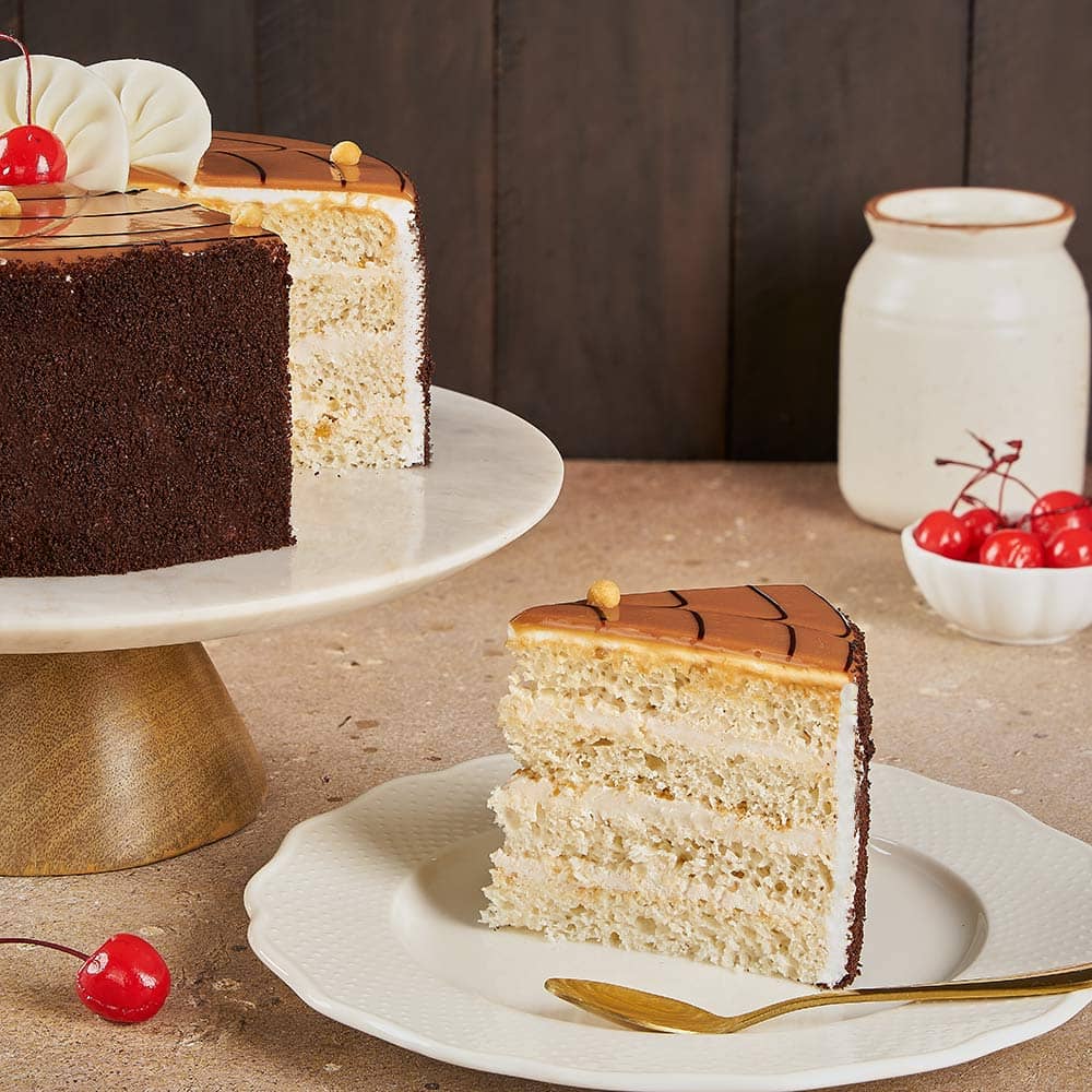 Order Butterscotch Delight-Round Shape Cake