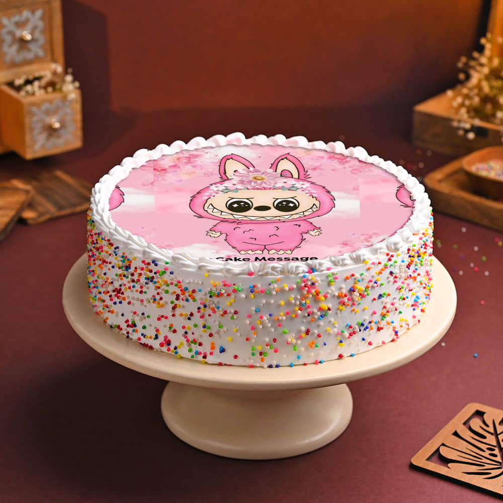 Cheeky Labubu Doll Cake