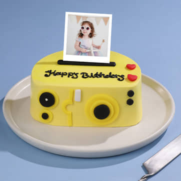 Happy Birthday Camera Cakes
