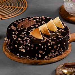 Choco Truffle Cake made With KitKat Choco Truffle Cake made With KitKat