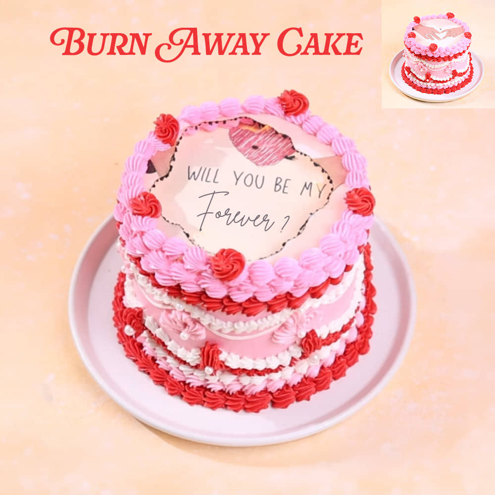 Love Vintage Fire Cake