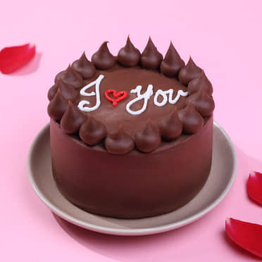 Love Ya Milk Choco Bento Cake Love Ya Milk Choco Bento Cake