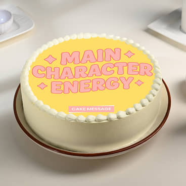 Main Character Energy Cake Main Character Energy Cake