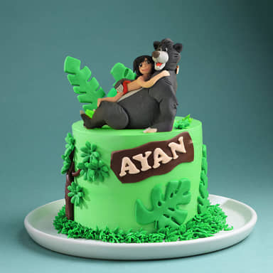 Mowgli N Baloo Fun Cake