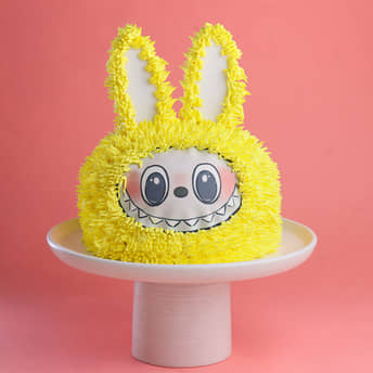Peppy Labubu Doll Cake Peppy Labubu Doll Cake