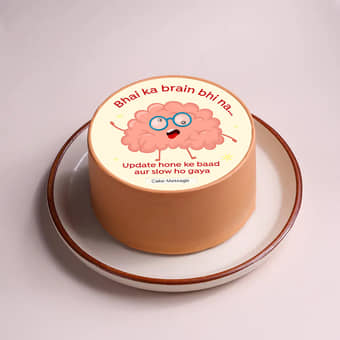 Slow Brain Quirky Bento Cake For Bro