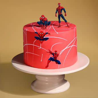 Spiderman Themed  Cake
