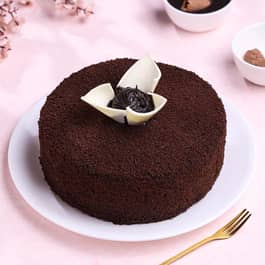 Chocolate Ganache Truffle Cake