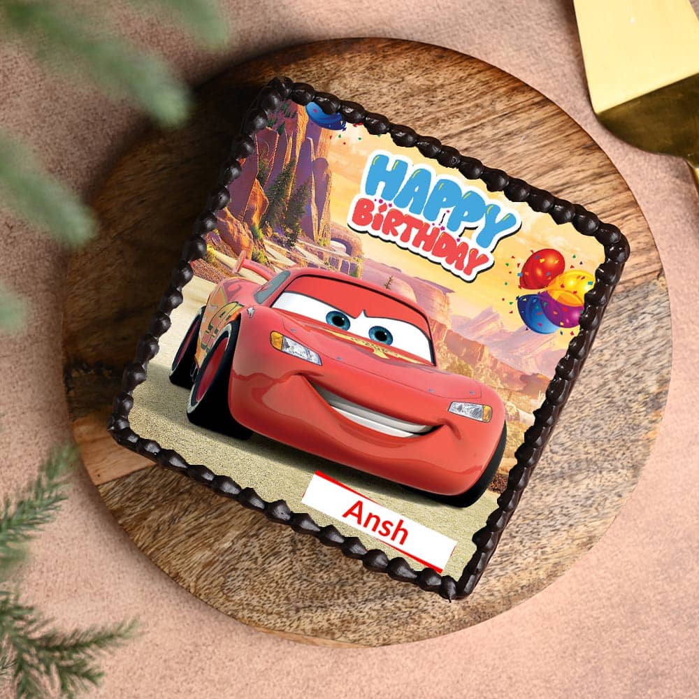 Speedster Birthday Cake Speedster Birthday Cake