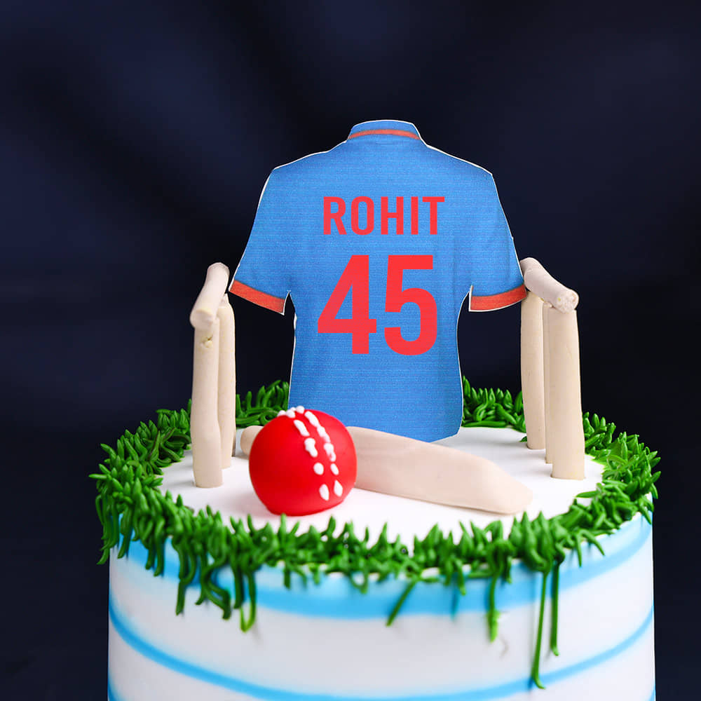 Sweet Innings Cricket Cake