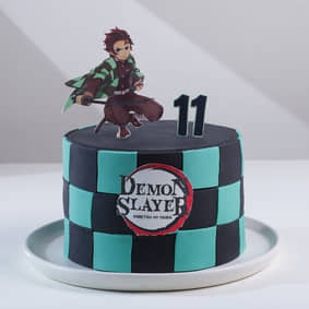 Tanjiro Demon Slayer Cake